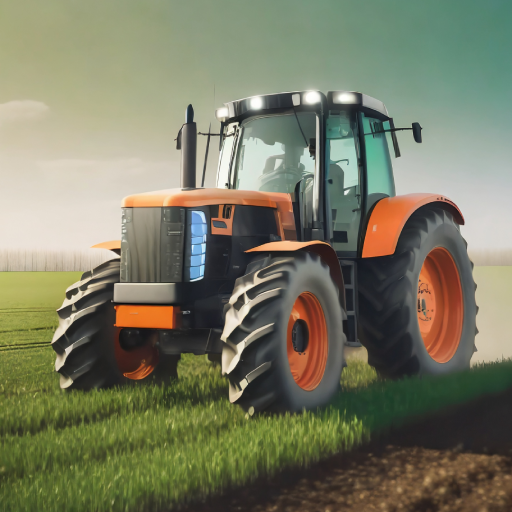 Tractor Trolley Farming Game logo