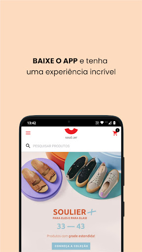 Android application Soulier screenshort