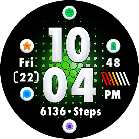 EXPLORER Digital Watch Face