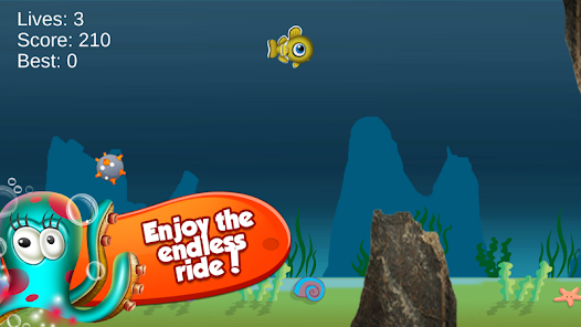 Captura de Pantalla 4 Pescado de mar juego aventura android