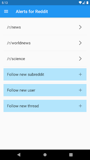 Anteprima dell'app