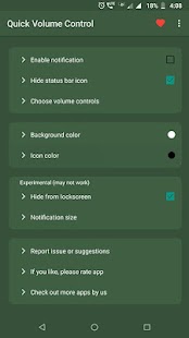 Quick Volume Control Screenshot
