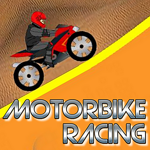 Motorcycle Racing in Desert  Icon
