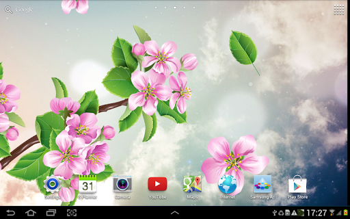 Night Sakura Live Wallpaper