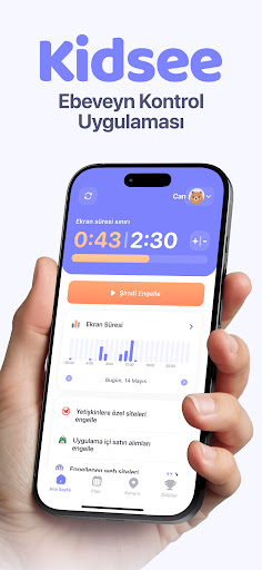 Ebeveyn Kontrol - Kidsee Android Uygulaması Ekran Görüntüsü 1