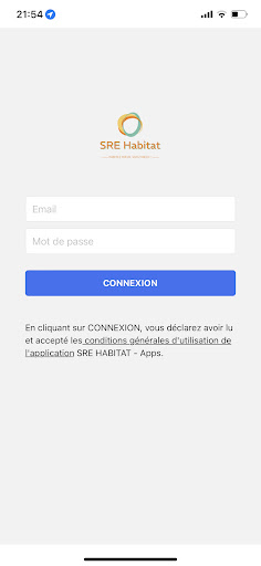 Android application SRE HABITAT - Appli terrain screenshort