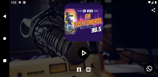 FM Los Pioneros Screen 2