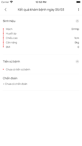 Doctor - MiO Health Screen 3