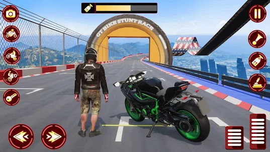 GT Bike Stunt Games: Moto Race
