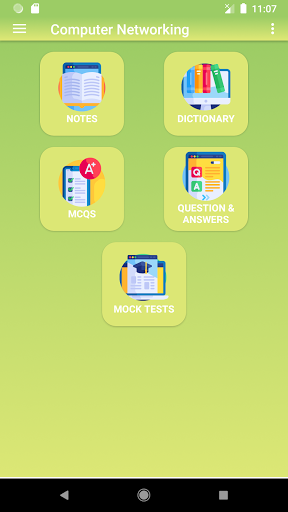 Android application Computer Networking Offline screenshort