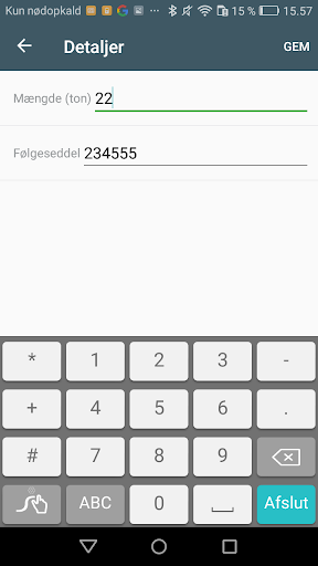 Miljøservice Screen 3