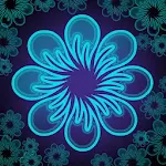 Neon Flower Live Wallpaper Apk
