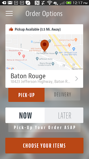 Android application BRQ screenshort