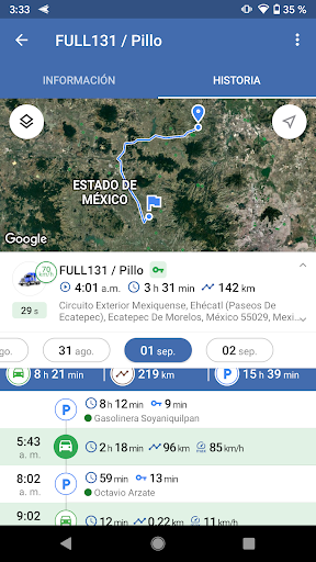Mappit Telematics Screen 3