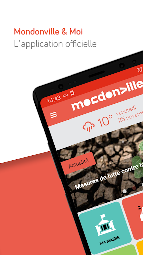 Android application Mondonville & Moi screenshort