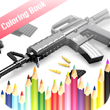 Real 3D Guns Armas Coloring icon