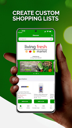 Living Fresh Market Screen 2