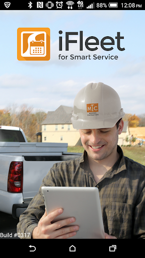 Android application iFleet for Smart Service screenshort