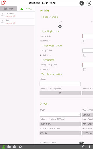 Android application SafeToLoad screenshort