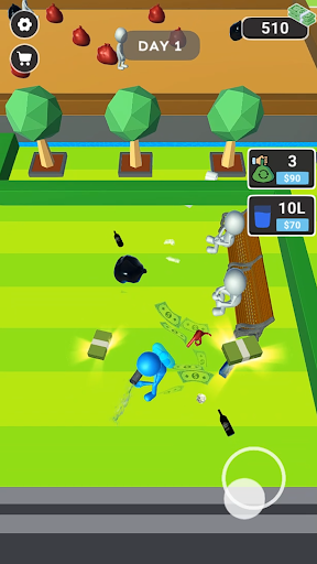 Android application Idle Hoarding and Cleaning 3D screenshort