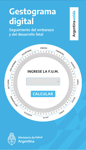 Android application Gestograma screenshort