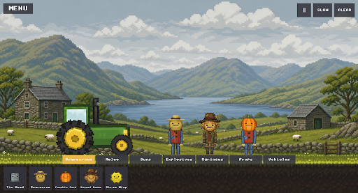 Scarecrow Sandbox: Ragdoll Sim screenshot