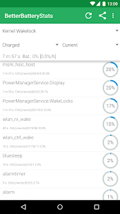 BetterBatteryStats स्क्रीनशॉट