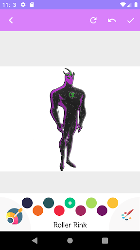 Ben Coloring 10 aliens  Heros