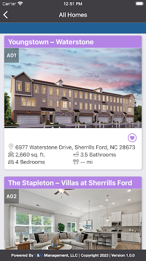 Charlotte Parade of Homes Screen 3