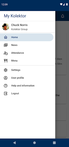 Android application My Kolektor screenshort