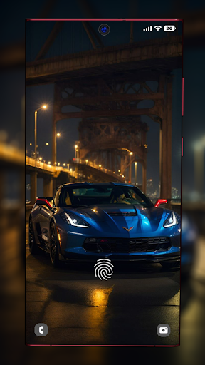 Blue Car Wallpapers Screen 3