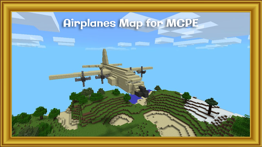Android application Airplanes Map for MCPE screenshort