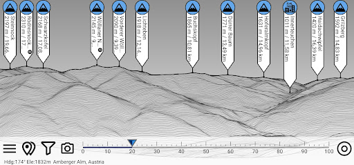 Peaks 360 Screen 2