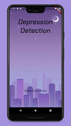 Android application Depression Eyes screenshort