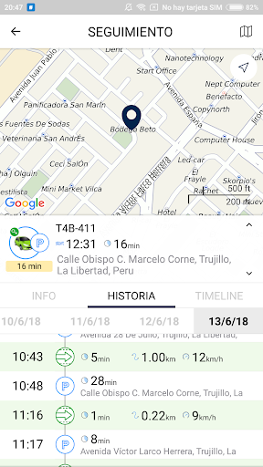 Full GPStracking Screen 2