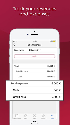 SalonAppy Booking & Scheduling Screen 3