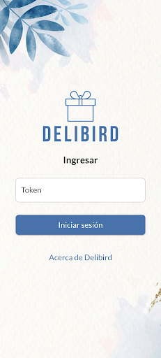 Android application Delibird screenshort