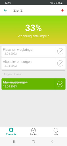 KreuzbundApp Screen 2