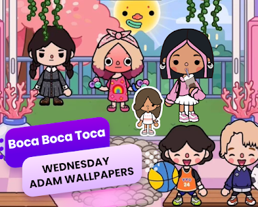 Boca TocaBoca Wednesday Addams