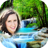 Nature Waterfall Photo Frames icon