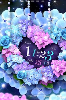 Hydrangea-紫陽花 ライブ壁紙のおすすめ画像1