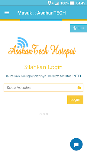 AsahanTECH Hotspot Screen 2