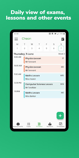 Android application Cheon: Smart Study Planner screenshort