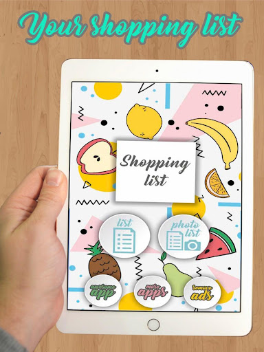 किराने की सूची - खरीदारी की सूची बनाने के