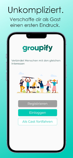 Groupify - Gemeinsam aktiv Screen 2