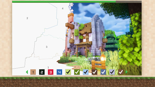 House Craft – Build & Color by Screen 3