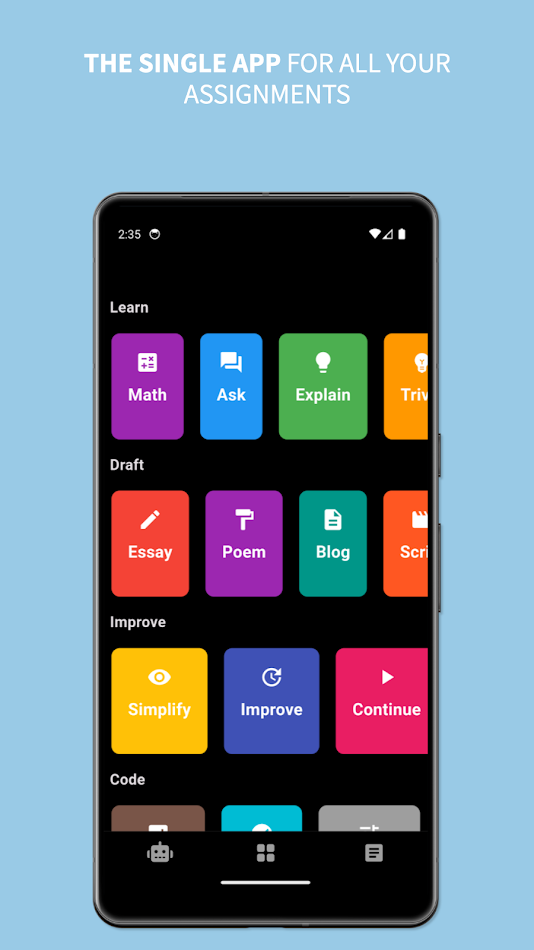 #1. Homework AI - Widfo (Android) بواسطة: g Apps
