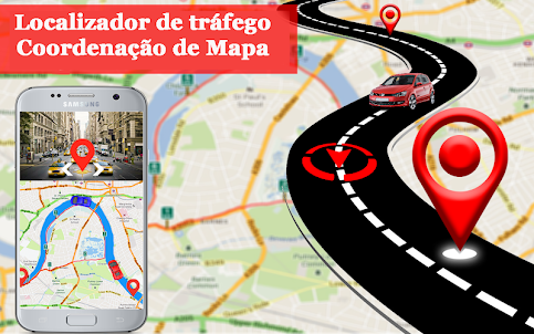 GPS Navegação E Mapa Direção
