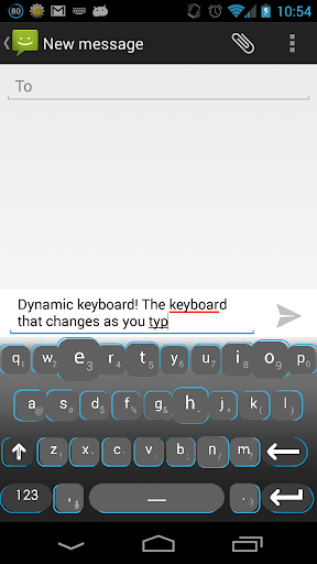 Android application Dynamic Keyboard - Lite screenshort