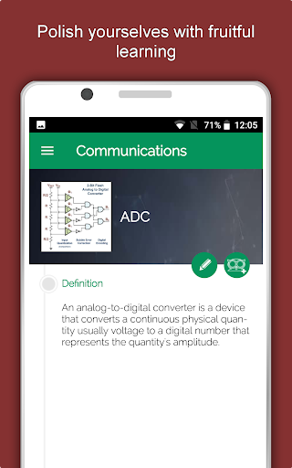 Screenshot of Electronics Dictionary Offline
